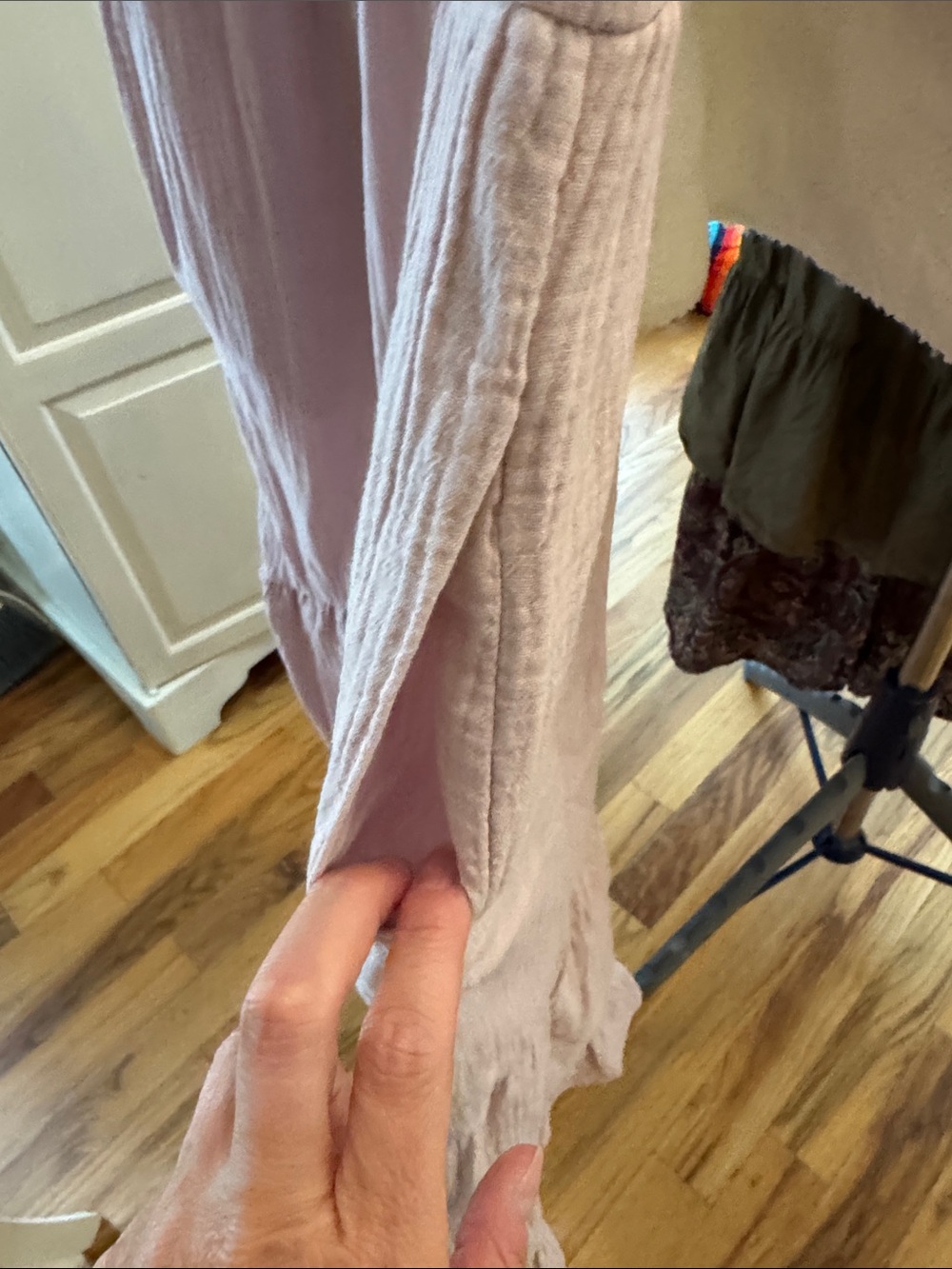 Universal Thread Dusty Pink Ruffle Tiered Maxi Dress - Picture 3 of 6